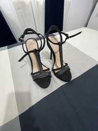 Sandale negre Zara