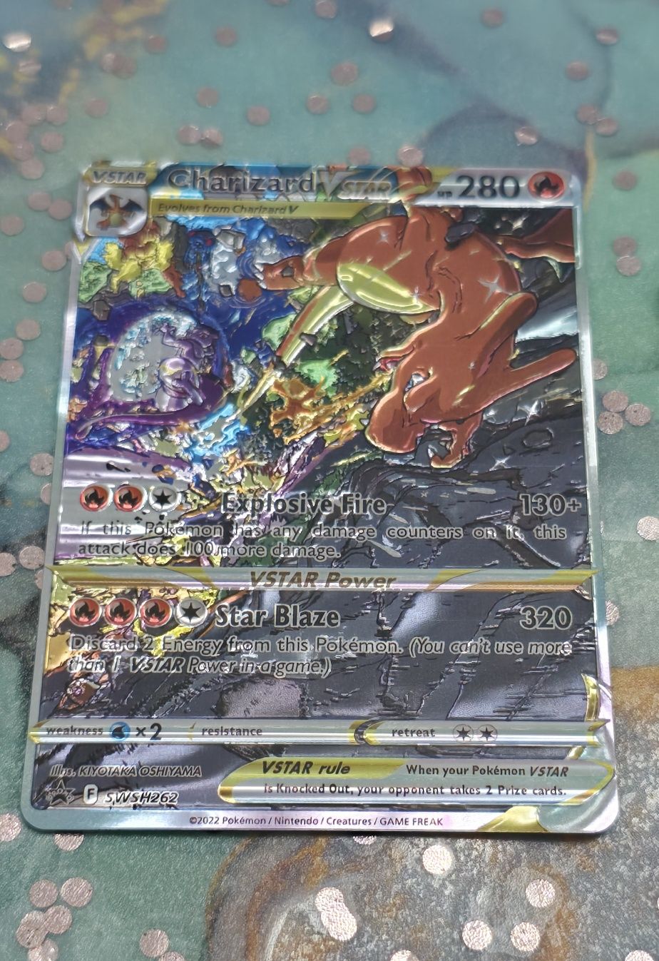 Carte Pokemon Charizard Vstar