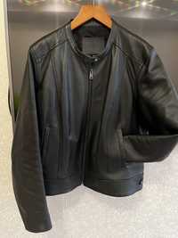 Куртка натуральная кожа «Massimo Dutti»