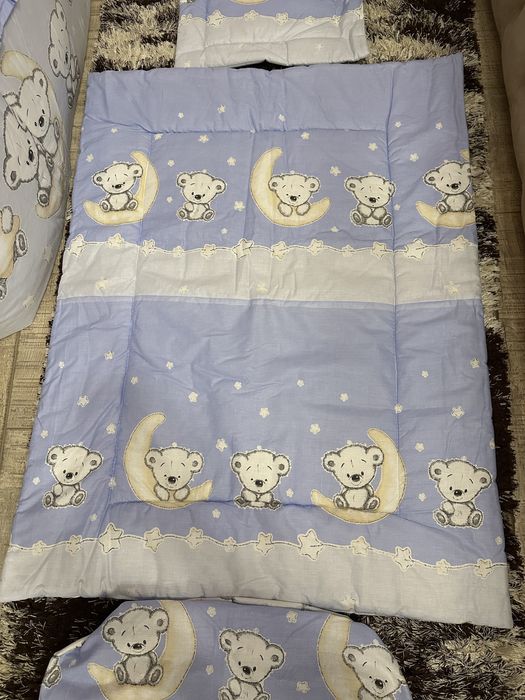 Lenjerie MyKids Bear On Moon Blue