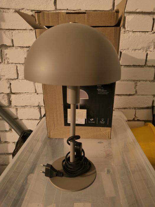 Lampa/veioza LeGer, maronie-gri