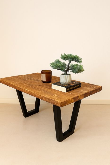 Măsuță de cafea din lemn masiv