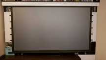 Ecran proiectie 100 inch ALR GREY Vizual Experience rabatabil electric