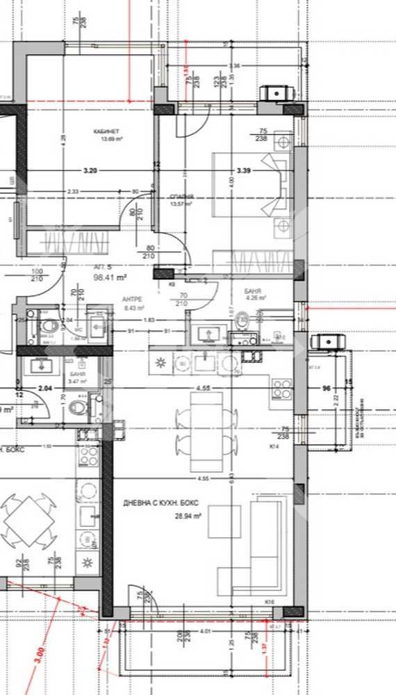 Продава се Тристаен апартамент в София, Овча купел - 116 кв.м за 2002 €/кв.м - Снимка #7