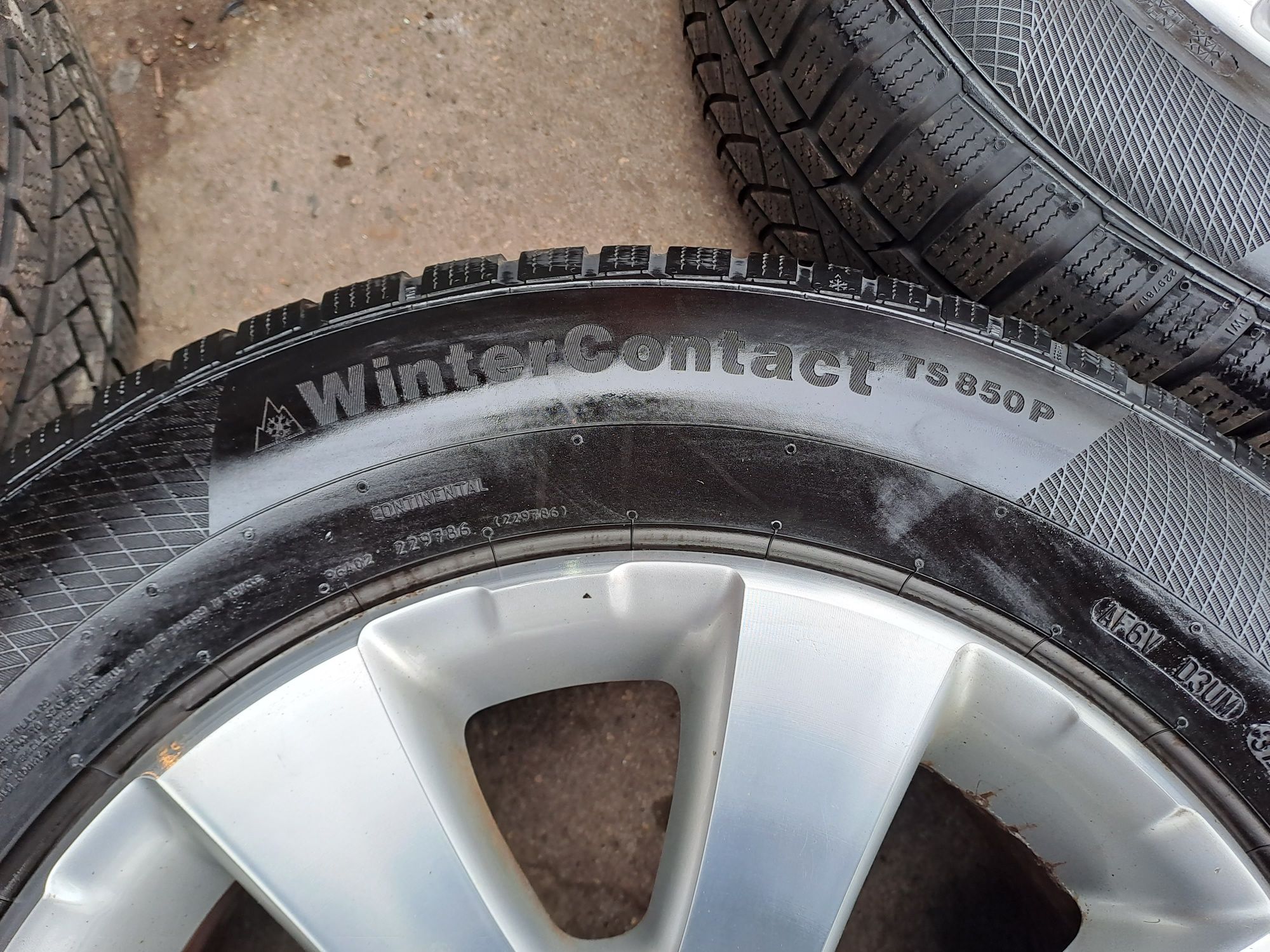 16" 5x112mm VW TIGUAN, 215/65/16 Continental, Фолксваген Тигуан