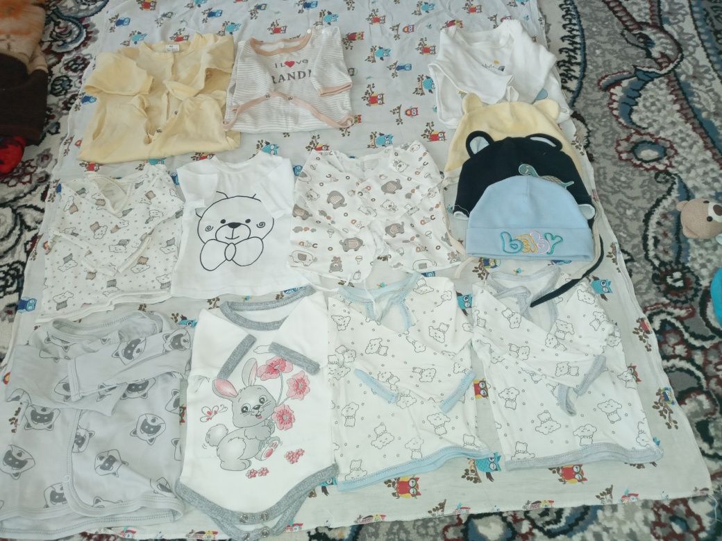 Chaqaloq kiyimla 6 oygacha  150 min hammasi