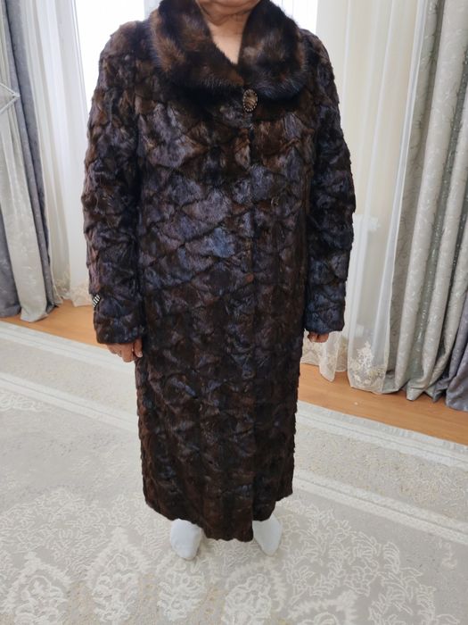 Продам шубу норковая из лобиков лоскутки