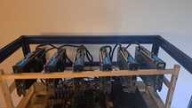 Mining rig 6x  Sapphire Radeon Nitro+ RX580 8GB
