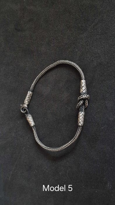 Brățări argint 925 fir de argint kazaz oxidat oferta