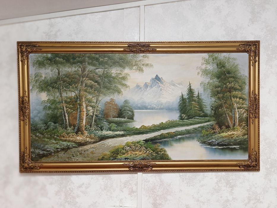 Продам картину, рама , масло, акрил