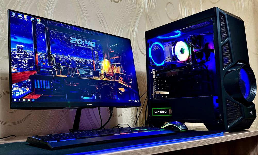 Игровой Компьютер ВЕСЬ КОМПЛЕКТ!