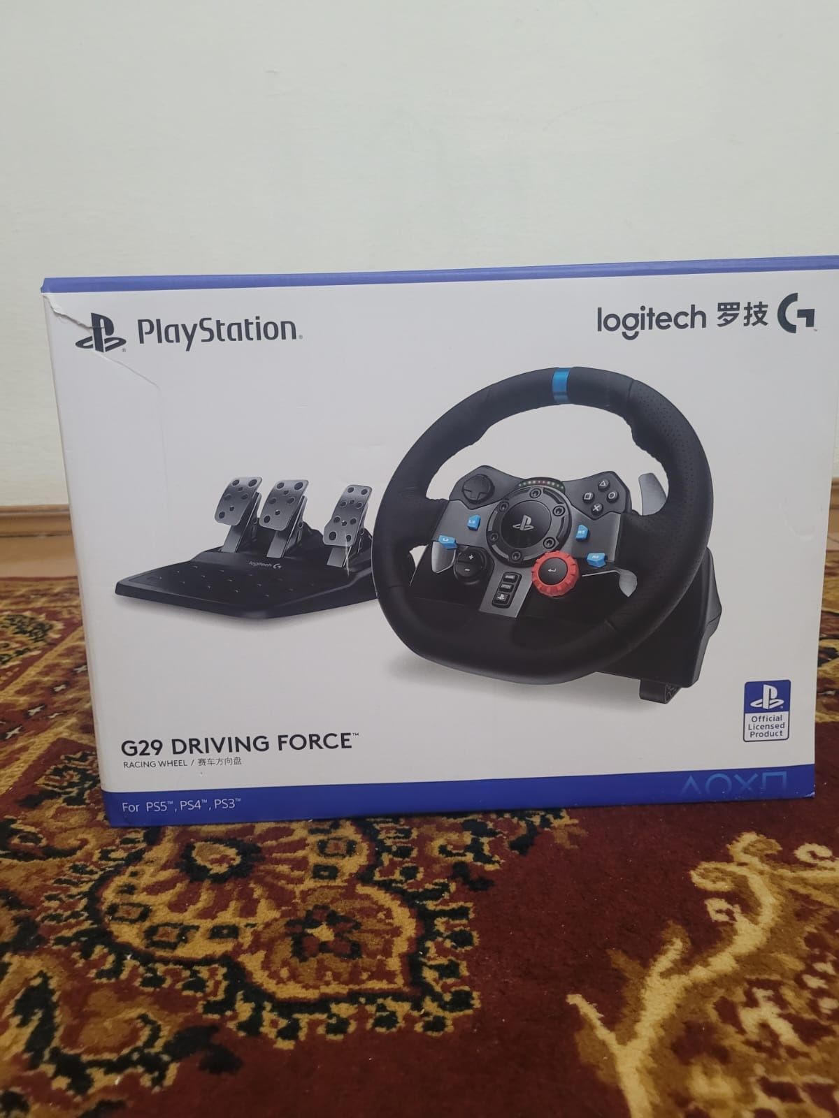 Продаю игровой руль и коробку передачь
