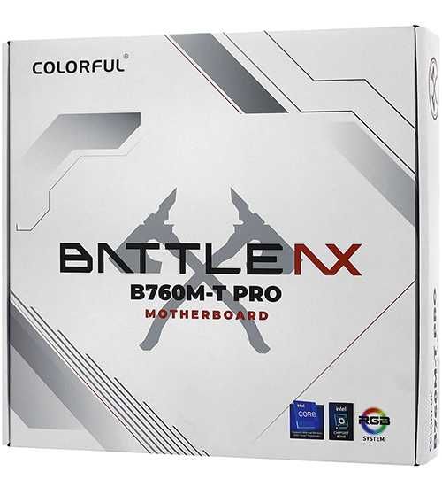 Материнская плата Colorful BATTLE-AX B760M-T PRO V20 (DDR4)