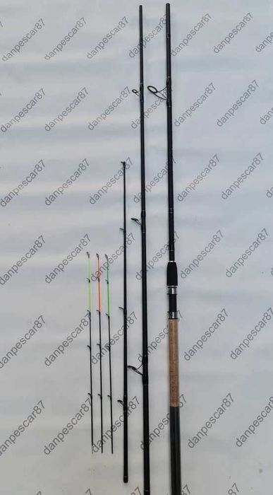 Lanseta Feeder FL Aqua RIVER 3,9 m actiune 100-200 gr