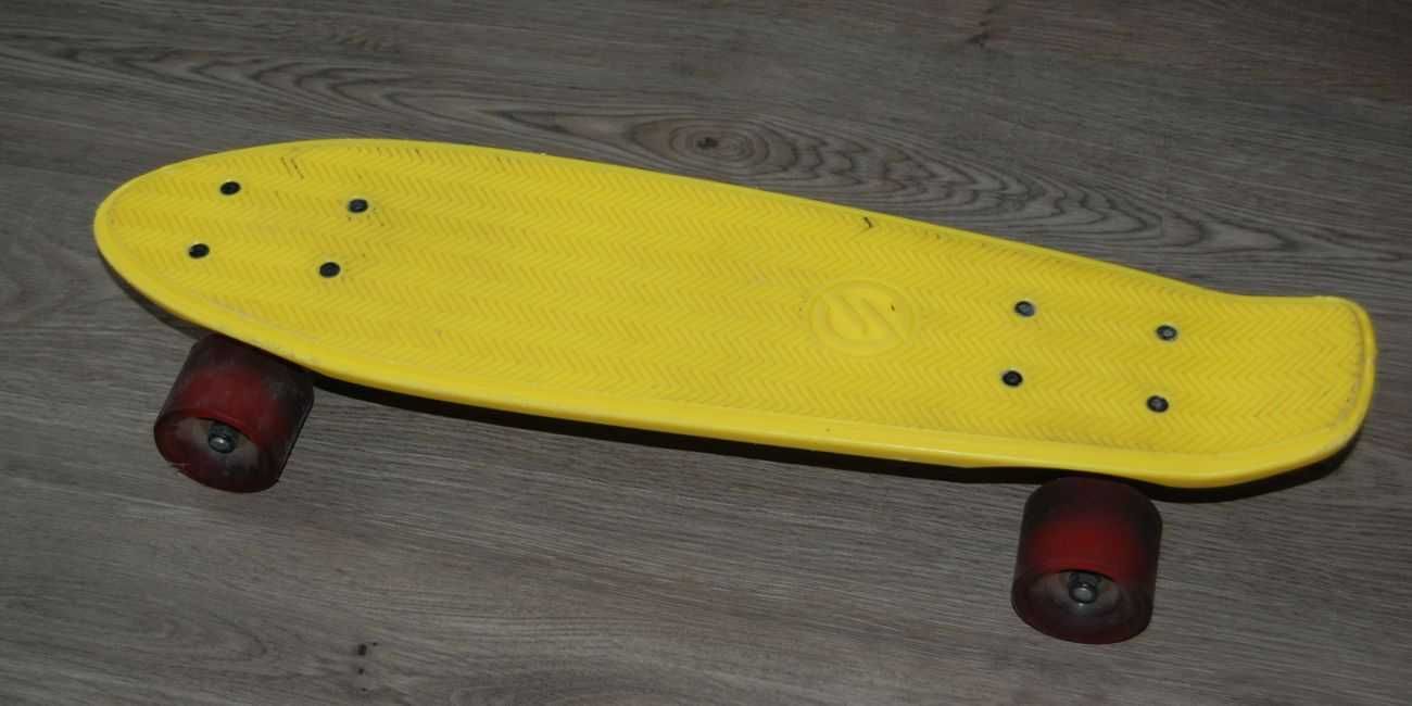 Penny board galben