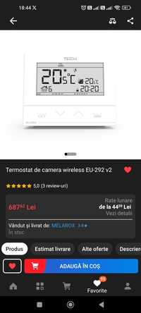 Termostat wireless EU-292 v2
