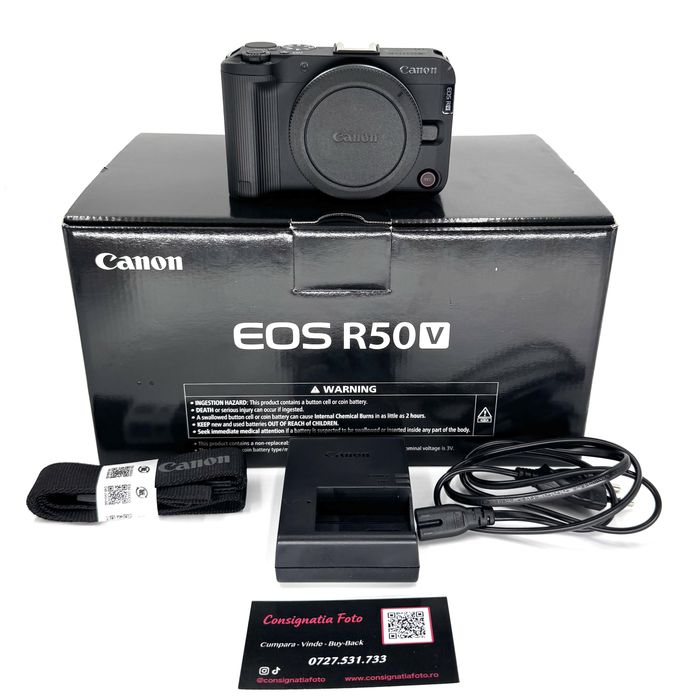 Canon EOS R50V - Crop 24MP Video 4K Body - Ca nou ! Sub 1000 cadre!