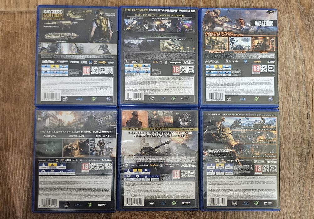 колекция call of duty за  PS4