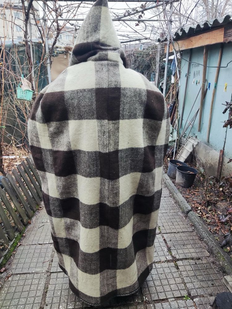 Мъжки вълнен ямурлук