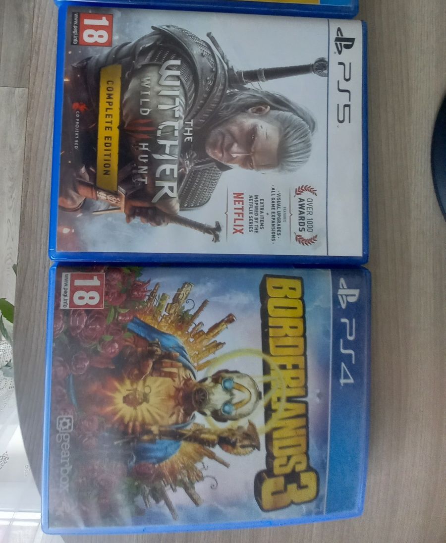 Диски для Ps Wither 3, Borderlands 3