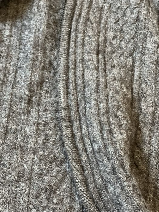 Pulover/ cardigan fermoar Matteo M. alpaca + merino, S/M,