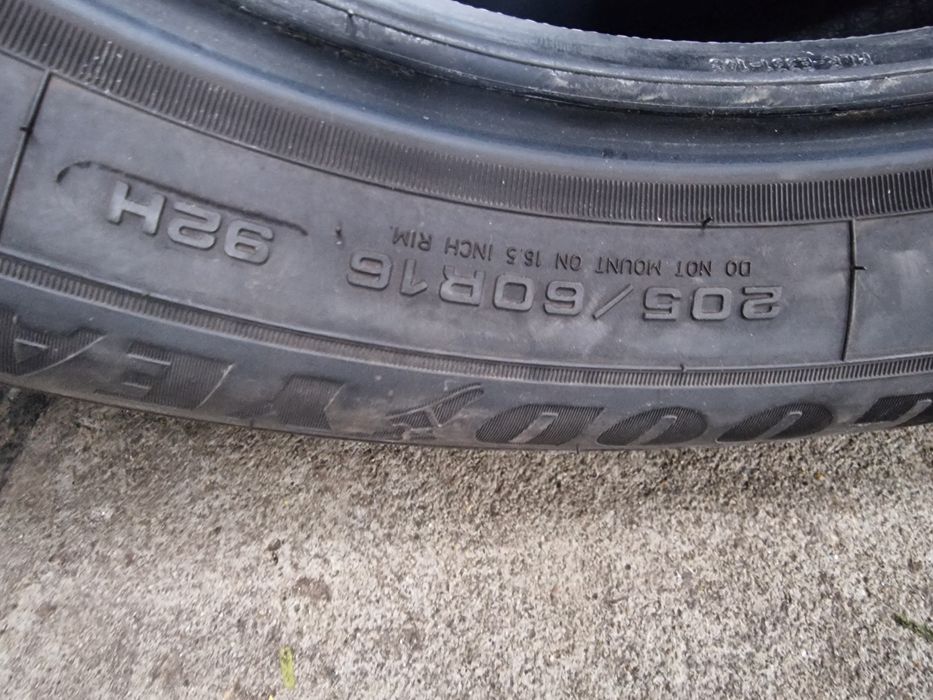 Anvelope 205/60R16 marca Goodyear, M+S,DOT 2021, 6.5 mm