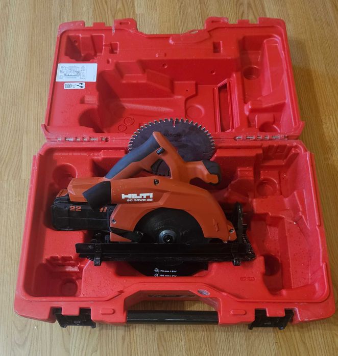 hilti SC 30WR 22 NURON акумулаторен циркуляр