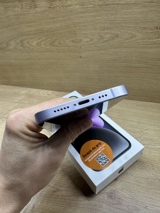 iPhone 14 128Gb Purple mov 93% battery life