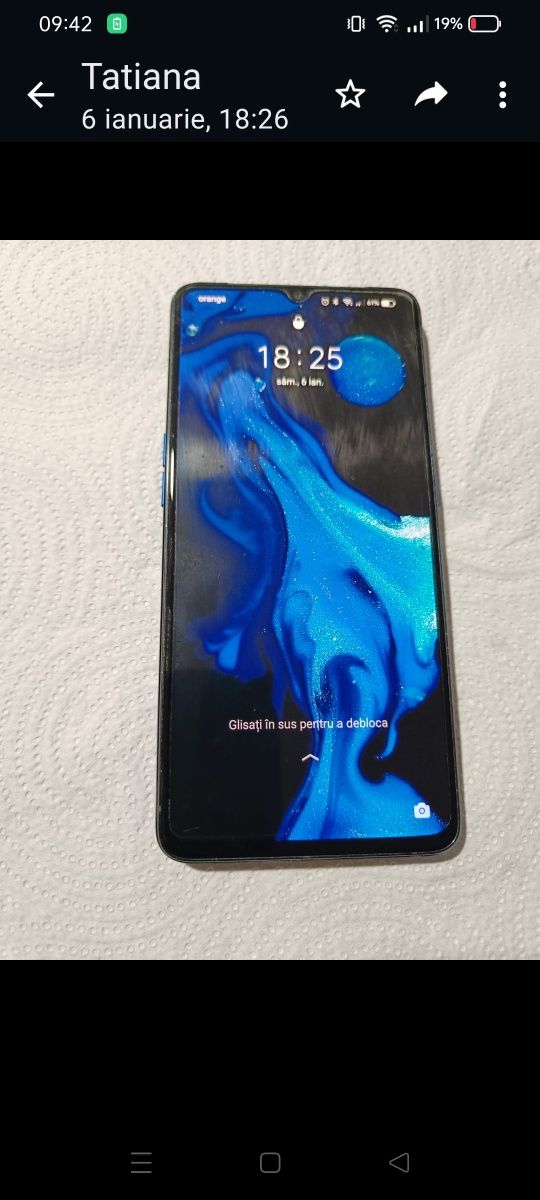 Realme X2 Pro 128/8  albastru marin