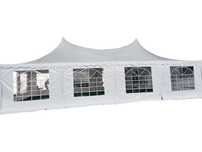Pagoda 5x10m 500 G/m² Pvc, Alb - Corturi24