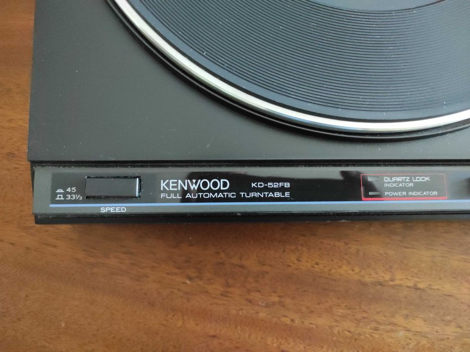 Грамофон Kenwood KD-52FB direct drive + подарък слушалки