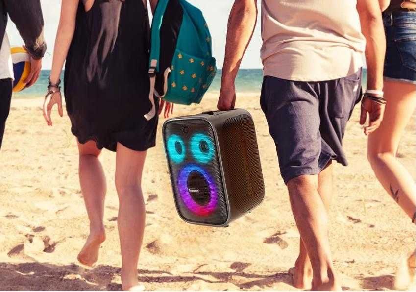 Портативен Китарен Усилвател 120W Караоке Парти Бас Tronsmart Halo 200