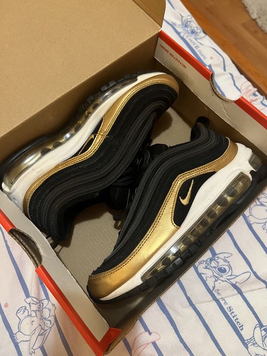 vând Nike Airmax 97 Black/Metallic Gold