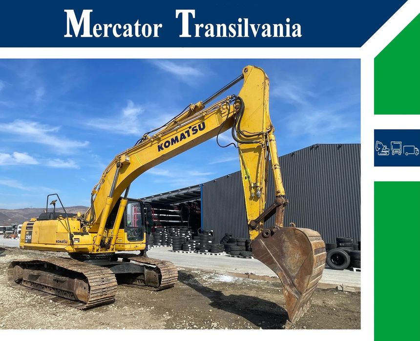 Komatsu PC 290 LC-8 Excavator pe Senile Komatsu PC 290 LC-8