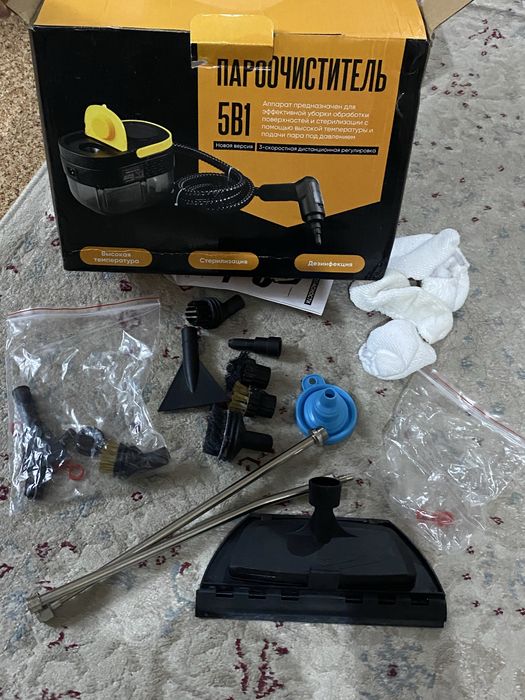 Пароочиститель почти новый (1 раз включали)
