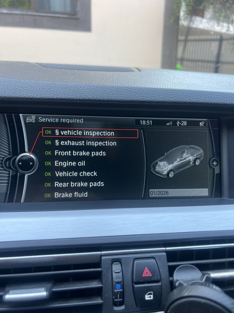 Vand bmw seria 5 f10 motor 2,5 diesel