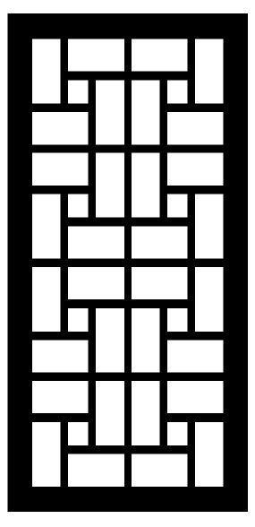 Panou decorativ Geometric 2 PE-C40