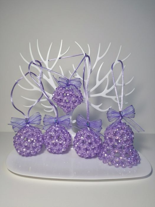 Новогодние елочные игрушки ручной работы