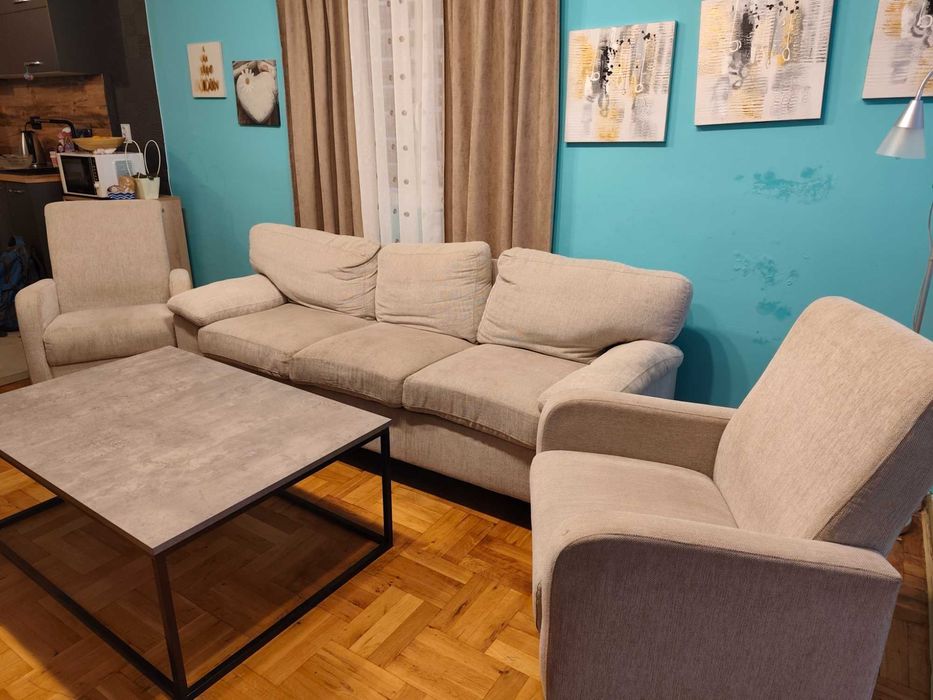 Три местен диван от Jusk+ 2 фотьойла