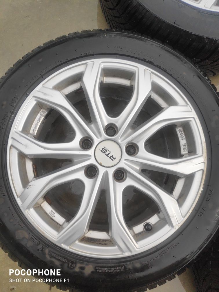 Джанти с Гуми 16 цола 5x112  Audi - Volkswagen