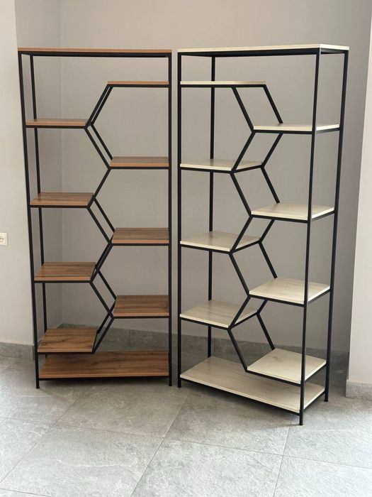 Шкаф лофт с полками