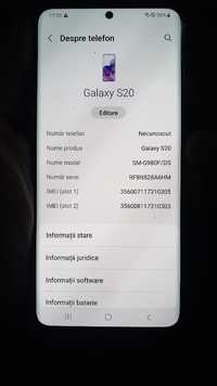 Samsung Galaxy S20 Grey
