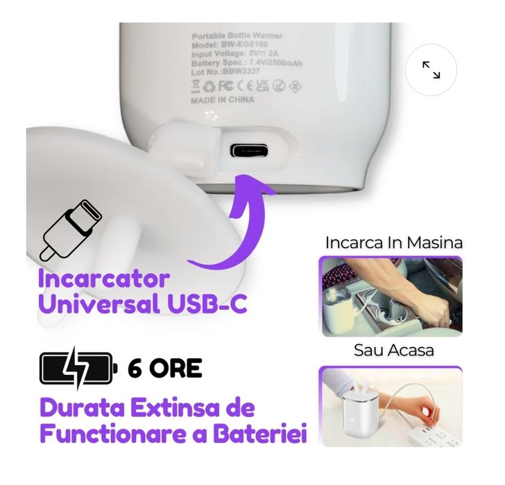 Incalzitor biberoane
 
Biberoane
 
compatibil
 
cu
 
Philips
 
Avent,