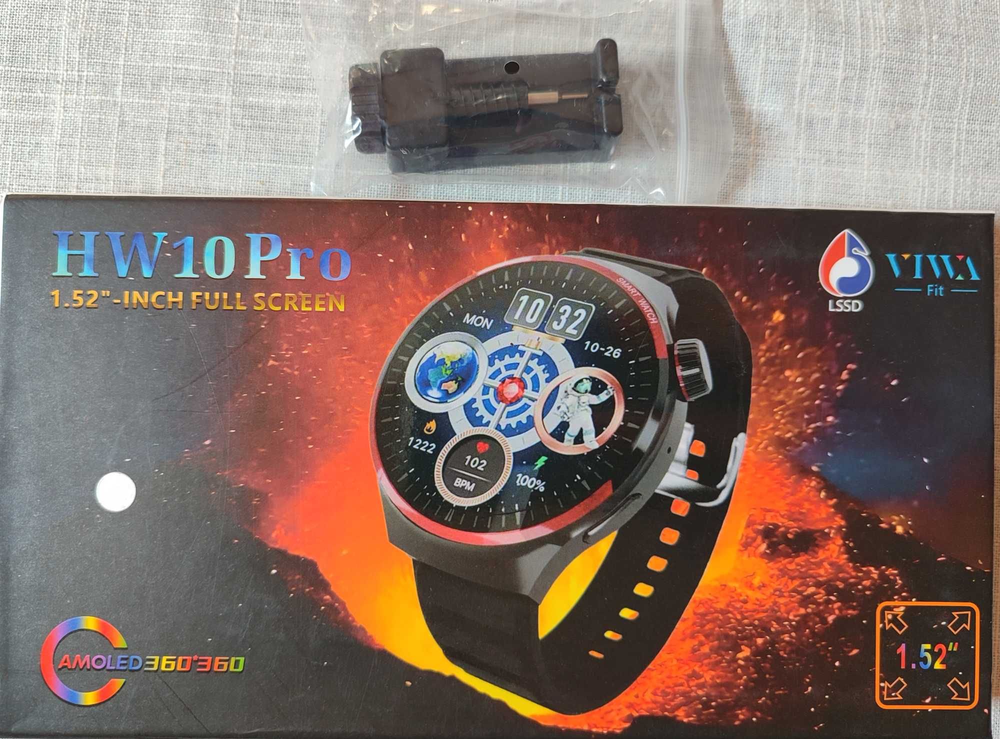Ново! Смарт Часовник HW 10 PRO Мери Кръвно!