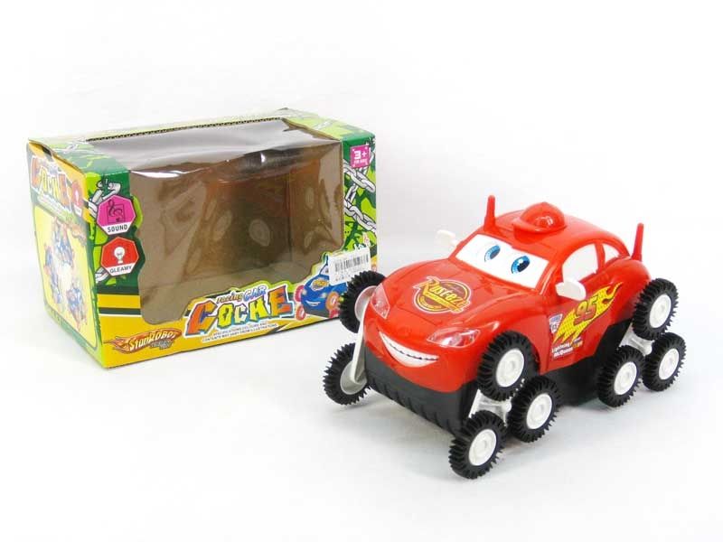 Mașinuță Lightning McQueen cu roți mari - Cars
