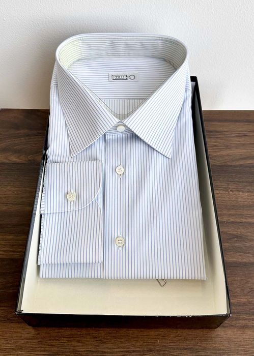 Мужская рубашка в полоску ZILLI