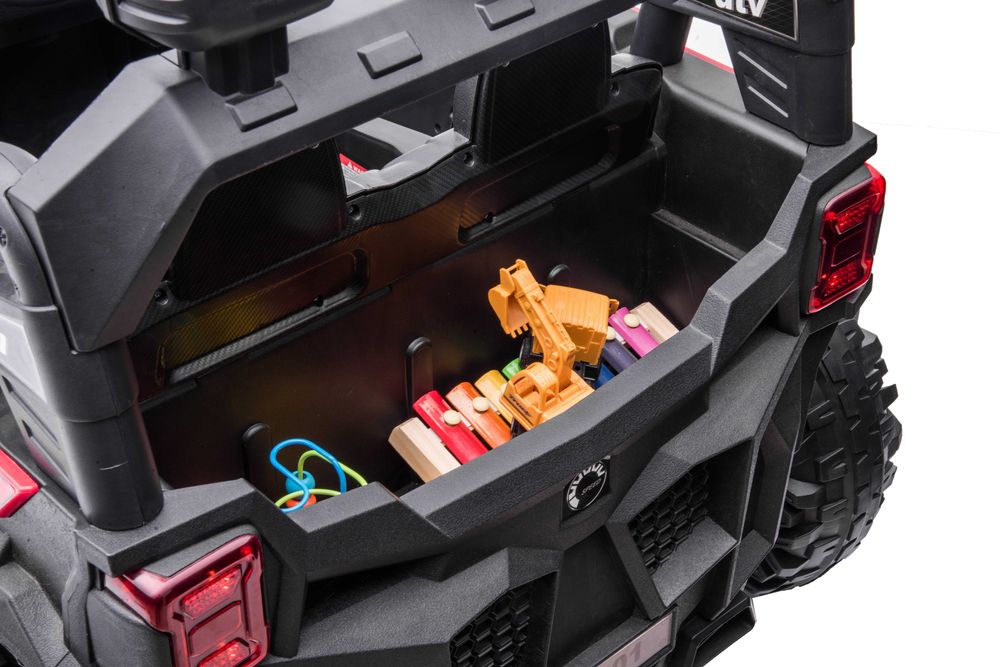 Buggy electric pentru copii Autokids UTV TURBO 4x4 120W HC301 Rosu