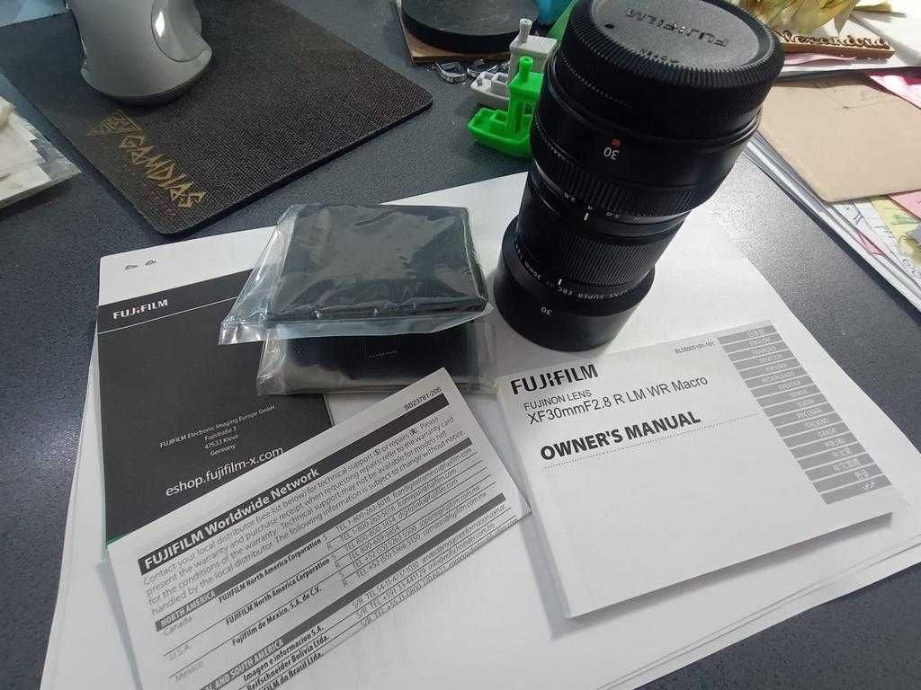 OBIECTIV MACRO prime lens Fujifilm XF30 F2.8 LM WR Macro
