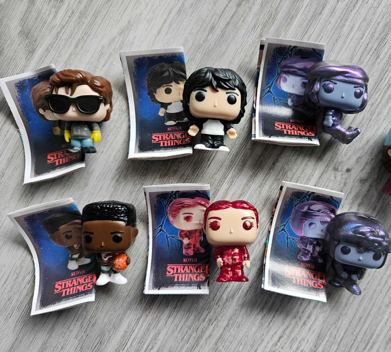 Stranger Things Сет от Фигурки Киндер Джой Kinder Joy Funko Pop Will