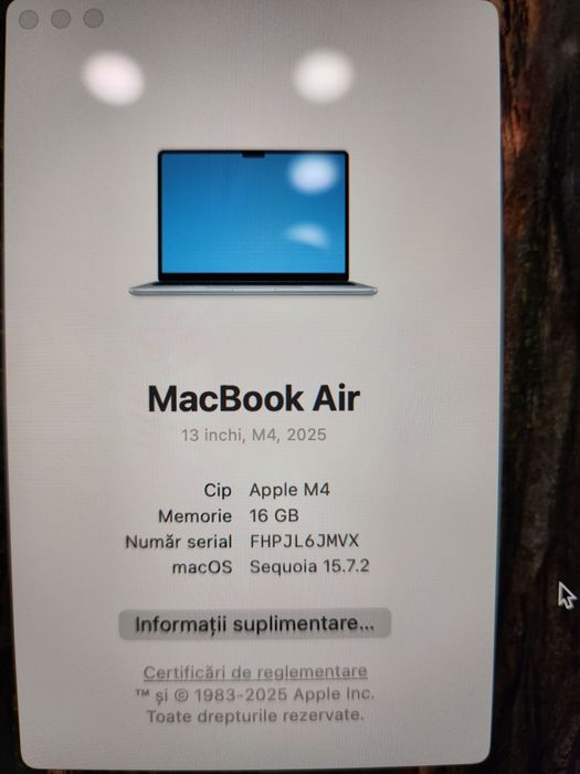 Hope Amanet P11-Macbook Air 13 2025/ M4/ ssd 512gb/ Ram 16gb/Fullbox